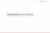 WEBCON BPS 2016 - download.webcon.comdownload.webcon.com/wp-content/uploads/2016/08/nowe... · Silnik reguł biznesowych pozwala na tworzenie szerokiego wachlarza warunków (np. wykonania