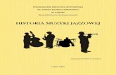 HISTORIA MUZYKI JAZZOWEJ - ken.pbw.lublin.plken.pbw.lublin.pl/pbw/pliki/file/Historia Muzyki Jazzowej.pdf · Opowieść o pionierze muzyki jazzowej, saksofoniście Charliem Birdzie