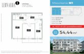 Mieszkanie M1 - leonarda8.plleonarda8.pl/karty/lm1.pdf · Obmiar powierzchni użytkowej lokalu mieszkalnego przeprowadzono zgodnie z normą PN-ISO 9836: 1997 tj. powierzchnia użytkowa
