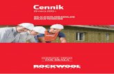 Cennik 2010 e-book - centrowent.pl Rockwool... · Kominy stalowe Instalacje tlenowe Przestrzenie zamknięte Izolacja termiczna t 400° C t 650° C t 700° C t 1000° C Izolacje akustyczne