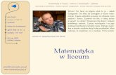 Matematyka w liceum - zspradzyn.internetdsl.plzspradzyn.internetdsl.pl/matura/matematyka1.pdf · jakub@matematyka.pisz.pl matematyka w liceum - matura z matematyki - zadania matematyka