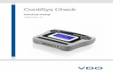 VDO ContiSys Check - wypos.intercars.com.plwypos.intercars.com.pl/pliki/File/wyposazenie/Oprogramowanie/ATE... · 2. Gniazdo złącza USB Znajdujące się na dolnej krawędzi przyrządu