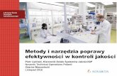 Metody i narzędzia poprawy efektywności w kontroli jakościkongresfarmaceutyczny.pl/uploads/article/files/035d1c... · Mapowanie procesów 14 ... utrzymanie stanowisk pracy w czystości.