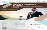 XII Kongres Prawny & Compliance - bmspolska.pl · Jego praktyka obejmuje doradztwo i reprezentowanie zagranicznych i polskich klientów w charakterze pełnomocnika pokrzywdzonego,