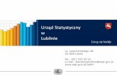 Urząd Statystyczny w Lublinielublin.stat.gov.pl/download/gfx/lublin/pl/defaultaktualnosci/74/3/... · Kategoria: liczba pracujących pielęgniarek położnych z tytułem magistra