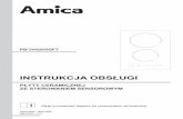 INSTRUKCJA OBSŁUGI - data.amica.com.pl · 2 SZANOWNY KLIENCIE, Płyta Amica to połączenie wyjątkowej łatwości obsługi i doskonałej efektywności. Po przeczytaniu instrukcji,