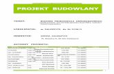 PROJEKT BUDOWLANY - bip.daleszyce.plbip.daleszyce.pl/attach_tender/82_6cb8g85e_zal_9.pdf · - centralne ogrzewanie, z własnej instalacji pompy ciepła - energia elektryczna; - wentylacja
