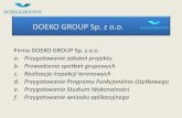 DOEKO GROUP Sp. z o.o. - liszki.pl · ANALIZA MOŻLIWOŚI UDOWY ŹRÓDŁA OZE 1. Wyjściowy dokument do przygotowania Programu Funkcjonalno-Użytkowego ... Indywidualną analizę