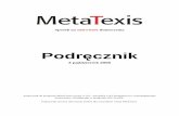 Podręcznik - MetaTexis Navigation · Uwagi i rady dla początkujących ... • Funkcja wydobywania tekstu z dokumentów PDF ... stronę internetową na portugalski.
