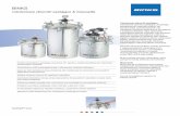 Ciśnieniowe zbiorniki zasilające & mieszadła · BINKS Ciśnieniowe zbiorniki zasilające & mieszadła CarlisleFT.com W pełni zatwierdzone, posiadają oznaczenie CE, zgodne z ostatnią