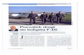 Początek drogi do kokpitu F-16, Przegląd Sił Powietrznych ...lotnik.wp.mil.pl/plik/file/Artykuly_o_OLL/2011/12.12.2011.pdf · Przez trudy do gwiazd plk. rez. pil. drhab. JANUSZ