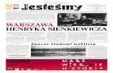Robert Kostro WarszaWa Henryka sienkieWicza - muzhp.plmuzhp.pl/files/upload/media/jednodniowka_2016.pdf · Henryk Sienkiewicz, Potop 25 listopada 1916 roku w „Tygodniku Ilustrowanym”