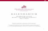 K A L E N D A R I U M - 212.106.177.32212.106.177.32/download/KALENDARIUM_2017-2018.pdf · W programie utwory studentów klasy kompozycji i aranżacji. 6 piątek, 23 lutego 2018 godz.