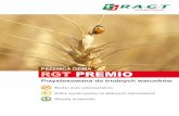 PSZENICA OZIMA RGT PREMIO - rolnictwo.com.plrolnictwo.com.pl/files/prodfiles/3352/Premio.pdf · PREMIO to oścista odmiana pszenicy ozimej, charakteryzująca się bardzo wysokim potencjałem