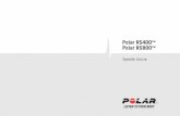 Polar RS400 Polar RS800 lub w wyniku wykonywania napraw przez nieupoważnione osoby. Więcej informacji patrz. Wymiana baterii W celu własnoręcznej wymiany baterii w nadajniku i