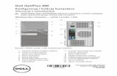 Dell OptiPlex 990 PRZESTROGA: Napis OSTRZEŻ mierci.binar.pl/p/optiplex-990-d/optiplex-990-d_konf.pdf · Konfiguracja i funkcje komputera Informacja o ostrzeżeniach ... 15. złącze