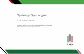 Systemy Operacyjnehome.agh.edu.pl/~opal/os/w1.pdf · Sterowanie urządzeniami wejścia-wyjścia: ... użytkownikiem komputera a sprzętem komputerowym. Zadaniem systemu operacyjnego