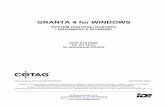 GRANTA 4 for WINDOWS - ID Electronics Sp. z o. o.ide.com.pl/dopobrania/Granta/Cotag_Granta_opis_systemu.pdf · Wymaganie dotyczące komputera 16 Wymagania dla sieci 16 Instalacja