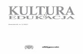 Kwartalnik nr 2/2007 - kultura-i-edukacja.plkultura-i-edukacja.pl/internalfiles/file/archiwum/28/KiE_2007_2.pdf · prof. dr hab. Roman Leppert RADA NAUKOWA ... Ewa Domagała-Zyśk,