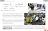 Pionierskie zasobniki Thermotank Quadroline z tworzywa · Zbiorniki są wytwarzane przez firmę Roth z wielo-cząsteczkowego polietylenu metodą bezszwową, ... sztuczne z PE-RT z