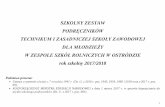 PODRĘCZNIKÓW TECHNIKUM I ZASADNICZEJ SZKOŁY …rolnik.edu.pl/wp-content/uploads/2017/07/Podręczniki-2017-2018.pdf · Silniki pojazdów samochodowych 78 79 Silniki spalinowe Serwis