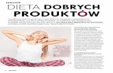 ZDROWIE DIETA DOBRYCH PRODUKTÓW - kos.com.pl · produktów jest jedną z przyczyną chorób i procesu starzenia się. DDP sprzyja intu - icyjnemu dobieraniu dobrych produktów i