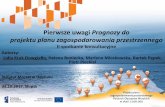 Pierwsze uwagi Prognozy do ... - Urząd Morski w Gdyni · w Polsce, • Mapa 5. Obszary objęte ochroną prawną analizowane w Prognozie, ... na ptaki, ssaki czy ryby. •Braku możliwości