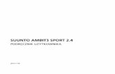 SUUNTO AMBIT3 SPORT 2ns.suunto.com/Manuals/Ambit3_Sport/Userguides/Suunto_Ambit3_Sport... · 2 WPROWADZENIE 2.1 Przyciski i menu Urządzenie Suunto Ambit3 Sport jest wyposażone w