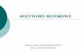 Prezentacja programu PowerPoint - chemiamedyczna.wum.edu.pl · WODA – jej rola-rozpuszczalnik mający wpływ na wszystkie oddziaływania cząsteczkowe w układach biologicznych-zwilża