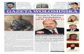 GAZETA WOŁOMIŃSKAgazetapatria.pl/gazeta_wolominska/gazeta_wolominska_001.pdf · „Anioł Stróż Ziemi Wołomiń-skiej” wybitnym osobom za-służonym dla naszego Regionu ...