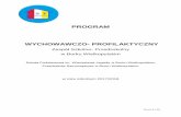 PROGRAM WYCHOWAWCZO- PROFILAKTYCZNYspborekwlkp.pl/wp-content/uploads/2017/09/Program-Wychowawczo... · Konwencja Praw Dziecka 3. ... Niewystarczająca komunikacja interpersonalna.