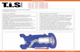 NEEDLE VALVE - Saga · The needle-valve is mainly designed for the water flow regulation in a pipeline. The flow regulation ... GUIDE RAILS BRASS ... made of NBR and designed to avoid