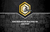 DOM PRODUKCYJNY VR & VIDEO 360 CASE STUDY · Wykorzystanie VR w promocji filmu Łotr1. Gwiezdne wojny - historie Pokaz filmu 360 stopni na goglach Gear VR –traileru filmu Łotr