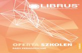 OFERTA SZKOLEŃ - librus.pl · OFERTA SZKOLEŃ RADY PEDAGOGICZNE 2018/2019  Centrum Kształcenia Nauczycieli LIBRUS al. Korfantego 193, 40-153 Katowice e-mail: ckn@librus.pl