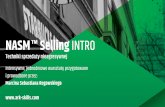 NASM™ Selling INTRO - ark-skills.com · • Poznanie zasad sprzedaży nieagresywnej metodą NASM™ (Non-Aggressive Selling Model) • Nauka efektywnego zarządzania procesem sprzedaży