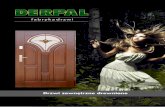 Drzwi zewnętrzne drewniane - derpal.com.pl · maszynowy, co w połączeniu z doświadczoną załogą stworzyło warunki do jeszcze lepszego i szybszego zaspoka-jania potrzeb wymagającego