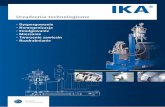 Urządzenia technologiczne - ika.com · Stożki wirnika tworzą luz ... młyn koloidowy firmy IKA® zapewnia optymalny rezultat dzięki wysokiej prędkości obrotowej wirnika, regulowanemu