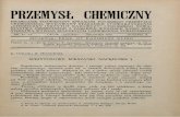 Przemysł Chemiczny 1926 nr.11/12 - Strona głównabcpw.bg.pw.edu.pl/Content/6406/pch26_nr11_12.pdf · STERSTWA WYZNAŃ RELIGIJNYCH I OŚWIECENIA PUBLICZNEGO NR. 11-12. LWÓW, LISTOPAD