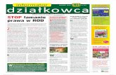 INFORMATOR REDAGOWANY PRZEZ ZESPÓŁ KRAJOWEJ … · działkowcom publikacją, jaką jest „Ekologiczna ochrona roślin na działce” prof. dr hab. Kazimierza Wiecha, KR PZD postanowiła
