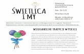 Nasza świetlicowa gazetka ŚWIETLICA - sp2.szkola.plsp2.szkola.pl/portal/swietlica-i-my-nr-12-kiecien-2017.pdf · Malec, Łucja Filus, Zuzanna Skorwon, Szymon Łabędź i Marcin