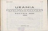 URANIA · przewodnik po K., (Clavius), (Płeć piękna na K.) selenografia w obserwatorium wrocławskim w podaniach i wierzeniach ludowych współrzędne seleno"graficzne . 369 209