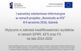 w ramach projektu „Rzemiosło w EFS”zrp.pl/wp-content/uploads/2018/03/ZRR-Gdansk-9-wrzesnia-Wytyczne-w... · Projekt współfinansowany przez Unię Europejską w ramach Programu