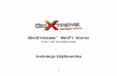 goxtreme wifi view manual pl - easypix.info · Androidem lub tablecie PC, na wyświetlaczu powinna pojawić się ikona ; 2. Włóż kartę pamięci do urządzenia, a następnie uruchom