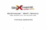 goxtreme wifi speed manual pl - easypix.info · połączenie WIFI, wyświetlacz kamery pokaże ikonę sygnału WIFI, a wyświetlacz zewnętrzny pokaże status nawiązywania połączenia