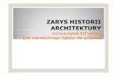 ZARYS HISTORIIZARYS HISTORII - jorganisciak.pl · obiektów zabytkowych i dzie ł sztuki. ELEMENTY ARCHITEKTONICZNE BUDOWLI Podzia ...