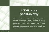 podstawowy HTML kurs - Aktualności - ZS im.T.Kościuszki ...zswolow.internetdsl.pl/request.php?/html, mysql, c++, pascal/html... · (edytuj online) Geany. Podstawowa struktura HTML