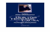 Profesor Józef Grochowicz - dlibra.tu.koszalin.pldlibra.tu.koszalin.pl/Content/84/DHC_Grochowicz_Jozef.pdf · wielkiej kultury, nauczyciel, dydaktyk promotor, organizator, twórca
