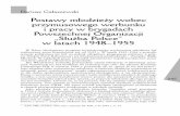 Postawy młodzieży wobec przymusowego werbunku i pracy w ...cejsh.icm.edu.pl/cejsh/element/bwmeta1.element.desklight-83f37cdf... · Centralnego PPR w czerwcu 1946 r. powtarzał on,