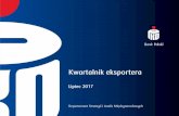 Prezentacja programu PowerPoint - pkobp.pl filesmary i materiały pochodne (25%) oraz w sekcji napoje i tytoń (18%), natomiast w imporcie największy wzrost odnotowano w sekcji paliwa