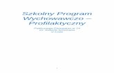 Szkolny Program Wychowawczo Profilaktycznygimnazjum14.pl/.../08/PROGRAM-WYCHOWAWCZO-PROFILAKTYCZNY-GM-14.pdf · zarówno z relacji rówieśniczych, jak i z problemów osobistych,